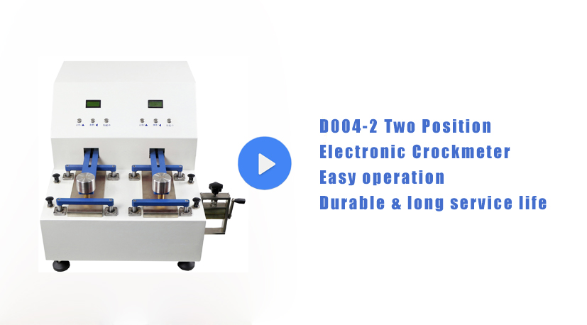 Two Position Electronic Crockmeter D004-2